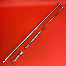 Snap On Tools 3/8" Drive 4pc Socket Extension Adaptor Set 3"-24" Long *rrp £195* for sale  Shipping to South Africa