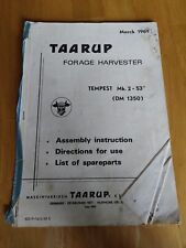 Taatrup forage harvester for sale  Ireland