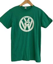 Camiseta masculina Peace Sign VW Volkswagen verde manga curta macia  comprar usado  Enviando para Brazil