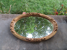 Miroir oval décor d'occasion  Ussac