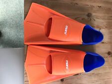 Maru training fins. Orange/blue. Size UK 7-8 for sale  TRURO