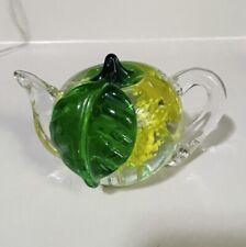 Paperweight glass teapot. for sale  Colona