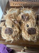 Highland cow slippers for sale  DONCASTER