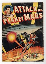 Attack on Planet Mars #1 en muy buen estado/en muy buen estado 3.0 1951 segunda mano  Embacar hacia Argentina