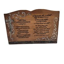 Commandments plaque base for sale  Salinas