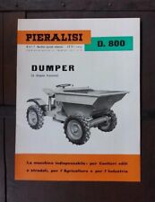 Dumper pieralisi d800 usato  Brescia