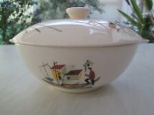 Alfred Meakin lidded tureen in the Brixham / fisherman design , used for sale  HITCHIN