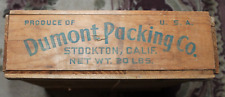 vintage wood packing crate for sale  Dearborn