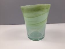 Green glass orchid for sale  SWINDON