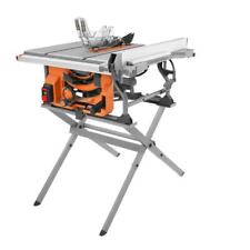RIDGID R4518 15 Amp 10 in. Table Saw with Folding Stand for sale  USA