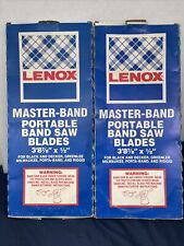 Hojas de sierra de cinta portátil Lenox Master Band 3'87/8"" X 1/2 segunda mano  Embacar hacia Argentina