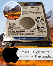 1000GB (1TB) | MacBook Pro Hard Drive High Sierra 10.13 2.5 2010 2011 2012 A1286, used for sale  Shipping to South Africa