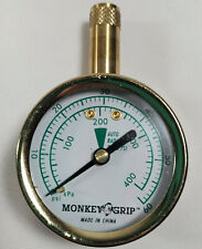 Usado, Medidor de pressão de pneu Monkey Grip 0 a 60 PSI 0 a 400 kPa comprar usado  Enviando para Brazil