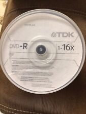 Tdk dvd 16x for sale  Saint Paul