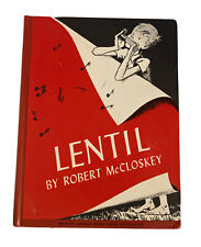 Libro grande de colección 1968 ""Lenteja"" de Robert McCloskey tapa dura con 33 registros segunda mano  Embacar hacia Argentina