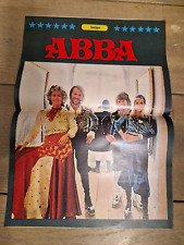 Abba - Very rare poster from Norway 1975 ( Full magazine ) na sprzedaż  PL