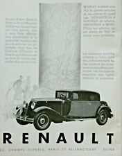 Publicité presse 1930 d'occasion  Compiègne
