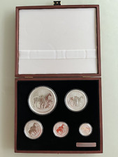 Silbermünze set lunar gebraucht kaufen  Velbert