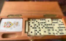 Dominoes set wooden for sale  WINDSOR