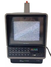 SONY TRINITRON KV5200 Rare 1979 PORTABLE COLOR TV Manual Accessories Adaptor for sale  Shipping to South Africa