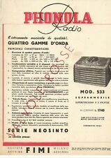 Q779 phonola radio usato  Bologna