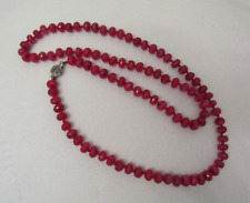 Natural ruby knotted for sale  ILKESTON