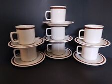 Vintage 1970's Four Seasons Collection Autumn Bouquet Cups & Saucers Set of 7, used for sale  Shipping to South Africa