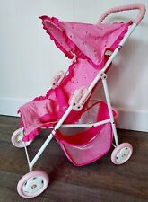 Carrinho de bebê American Girl Bitty bebê dobrável guarda-chuva rosa comprar usado  Enviando para Brazil