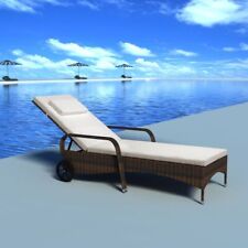Adjustable rattan lounger for sale  SOUTHALL