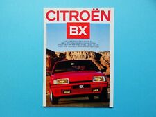 Usado, Prospekt / Katalog / Brochure - Citroen BX mit BX 19 GTI  - 09/86 comprar usado  Enviando para Brazil