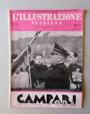 Illustrazione italiana 1939 usato  Roma