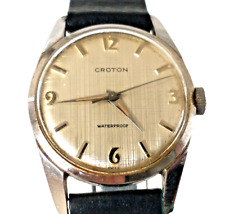 Vintage 1960s CROTON AJRN-A4690 Relógio Masculino Mostrador de Linho 17J * Corrida * - Estado comprar usado  Enviando para Brazil