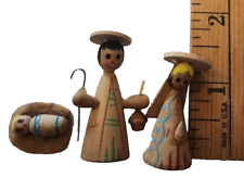 Mini wooden nativity for sale  Cedar Falls