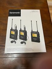 Saramonic UwMic9S Kit2 Dual 96-Channel UHF Wireless Lavalier Microphone System  for sale  Shipping to South Africa