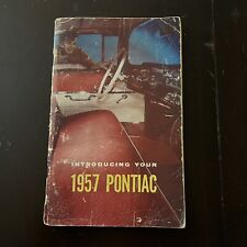 Vtg 1957 pontiac for sale  Wallingford