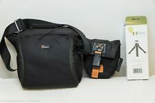 Lowepro Format 160 Camera Bag + tabletop tripod + 24/7 compact pouch BUNDLE for sale  Shipping to South Africa