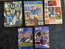 Everton programmes magazines for sale  READING