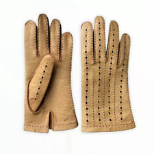 Gloves vintage leather for sale  YATELEY