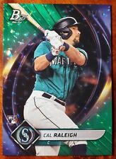 Used, 2022 Bowman Platinum Cal Raleigh Green Ice SP RC 61/99 #83 Seattle Mariners for sale  Shipping to South Africa