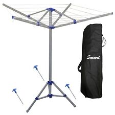 Portable Camping Clothes Line Airer 4 Arm Aluminium Washing Dryer Caravan Camper for sale  Shipping to South Africa