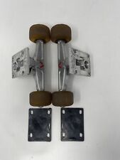 Vintage Venture Skateboard trucks Made In USA 7.75 Skate Trucks W/ Ricta Wheels, used for sale  Shipping to South Africa