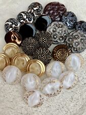 Vintage buttons gold for sale  Shipping to Ireland