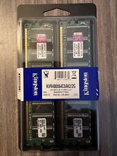 Usado, Memória DDR Kingston 2 GB DIMM 400 MHz (KVR400X64C3AK2/2G) 2x1GB. comprar usado  Enviando para Brazil