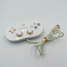 Controle oficial Nintendo Wii clássico branco RVL-005 testado/limpo comprar usado  Enviando para Brazil