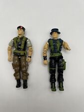 Vintage GI Joe Night Force Muskrat & Falcon Figures for sale  Shipping to South Africa