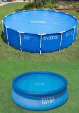 INTEX SWIMMING POOL Solar Cover 10FT Heats Water Heat Clean DEBRIS Out, used for sale  Shipping to South Africa