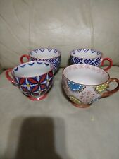 yokohama studio hand painted Miyabi mugs Lot Of 4 for sale  Shipping to South Africa