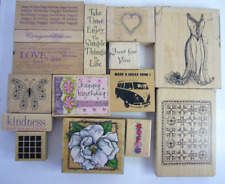 Rubber crafting stamps for sale  SCARBOROUGH