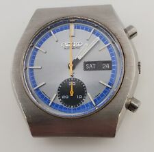 Reloj de rally vintage japonés Seiko 6139-8029 solo cabeza cronógrafo para correr , usado segunda mano  Embacar hacia Mexico