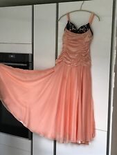 Peach ballroom dress for sale  SUTTON COLDFIELD